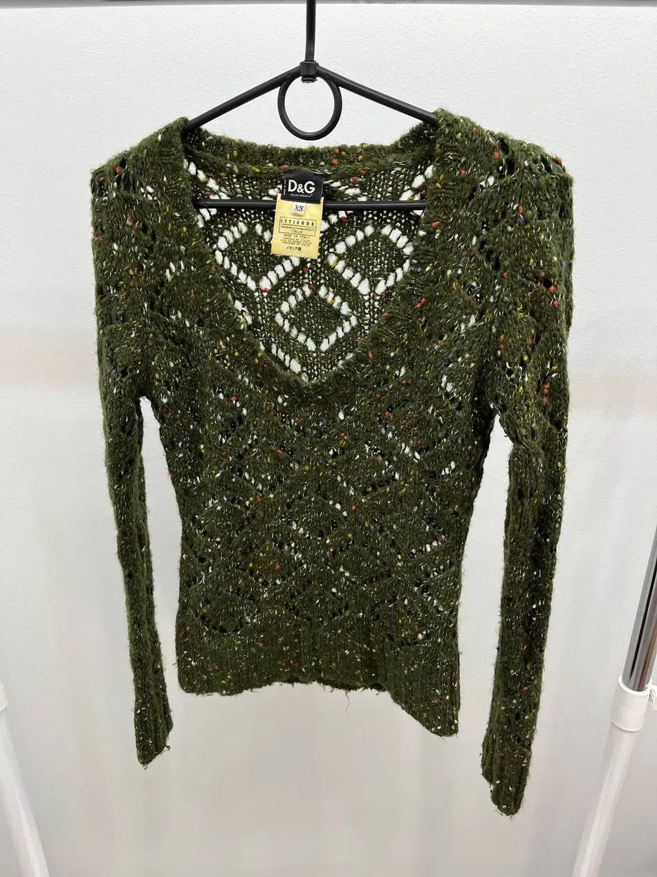 Dolce & Gabbana Archive Dolce & Gabbana Knit Wool Sweater Size XS / US 0-2 / IT 36-38 - 1 Thumbnail