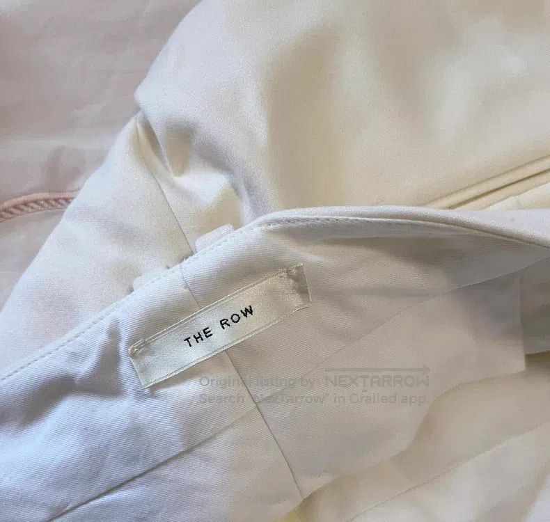 The Row The Row size 2 Off-white Trousers Size 27" / US 4 / IT 40 - 4 Thumbnail