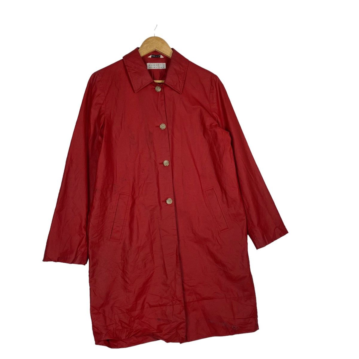 Barneys New York Barneys New York Long Coat Red Colour Size US M / EU 48-50 / 2 - 3 Thumbnail