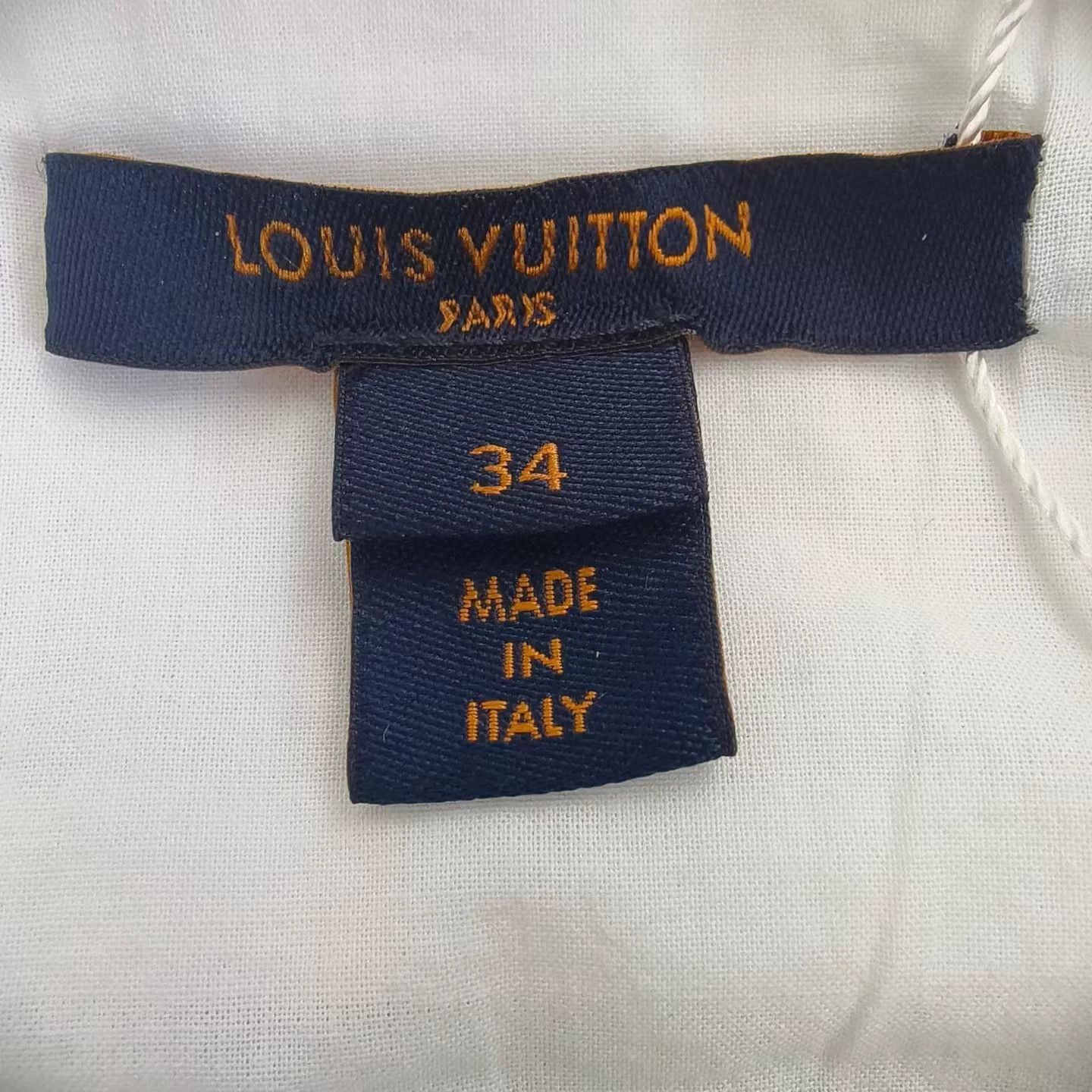 Louis Vuitton LV white vest workwear dress Size XS / US 0-2 / IT 36-38 - 3 Thumbnail