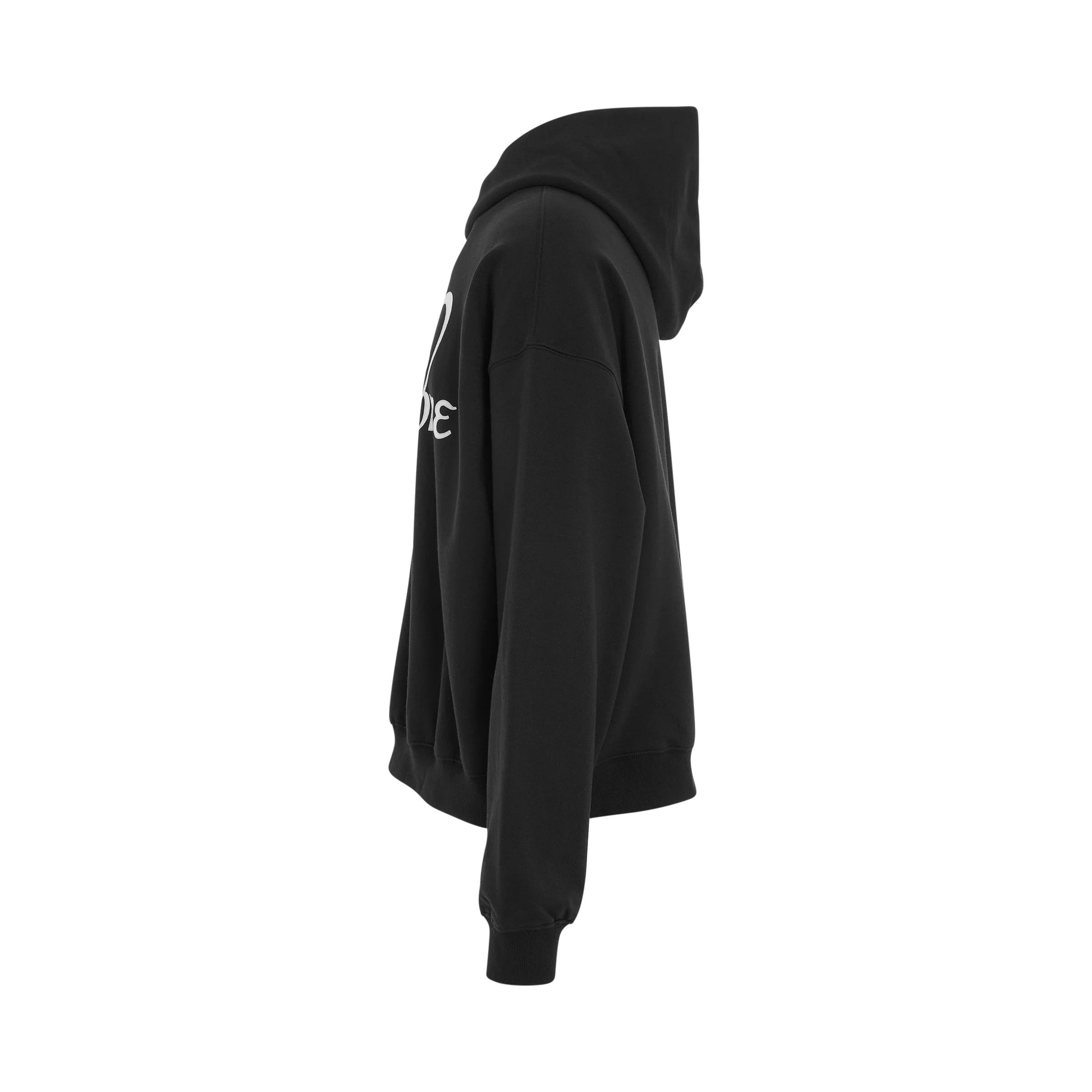 WE11DONE o1mris0824 Circle Logo Hoodie in Black Size US XS / EU 42 / 0 - 5 Thumbnail