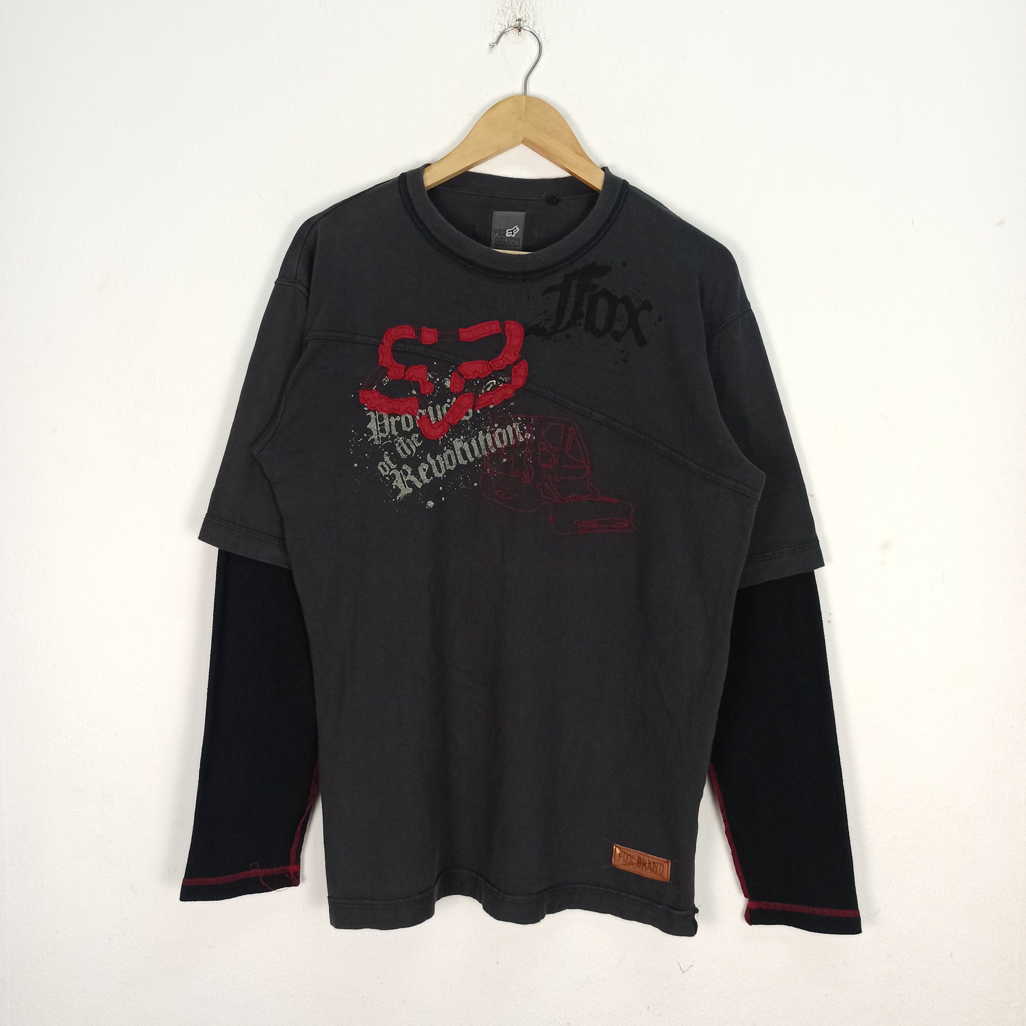 Fox Racing 🔥Rare🔥 FOX Double Layer Style Long Sleeve Size US L / EU 52-54 / 3 - 1 Thumbnail