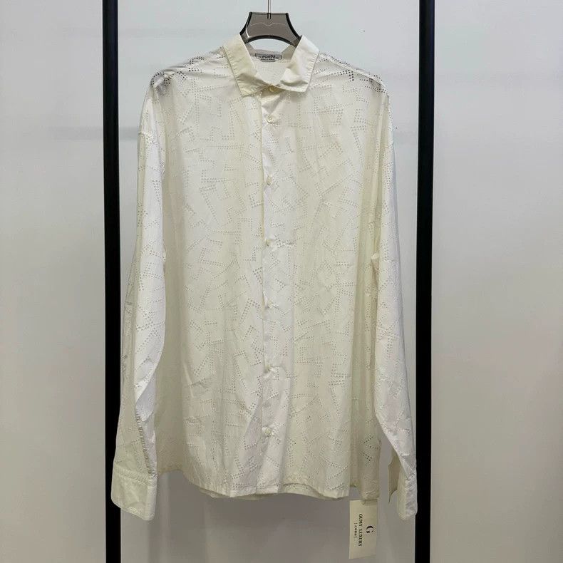 Hermes Hermes Cutout Shirt Jacket Size 41 Size US L / EU 52-54 / 3 - 1 Thumbnail