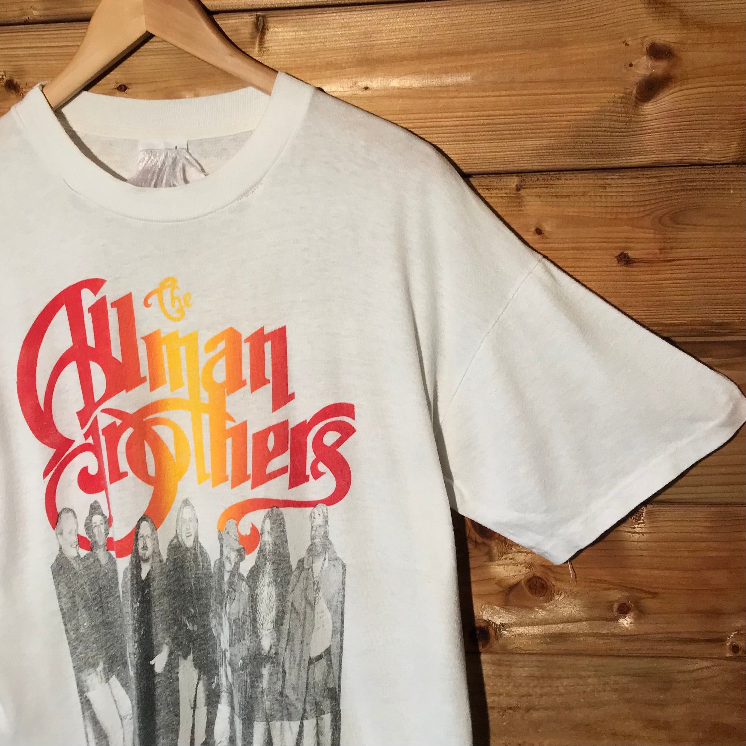 Band Tees × Vintage 1993 The Allman Brothers Band Jeff Healey USA Tour tee Size US L / EU 52-54 / 3 - 5 Thumbnail