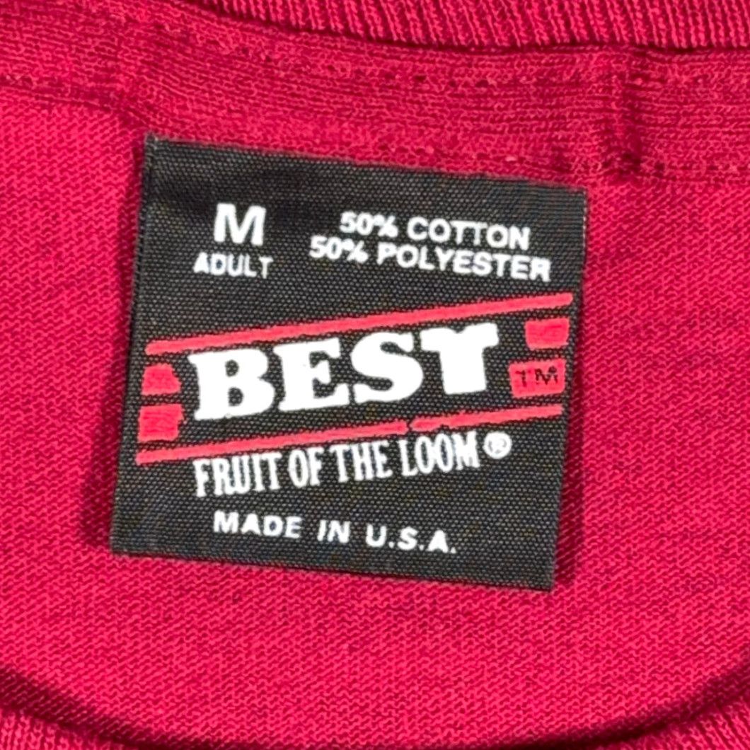 Fruit Of The Loom VINTAGE River Downs Shirt Adult MEDIUM Red USA 90s Nike? Size US M / EU 48-50 / 2 - 3 Thumbnail