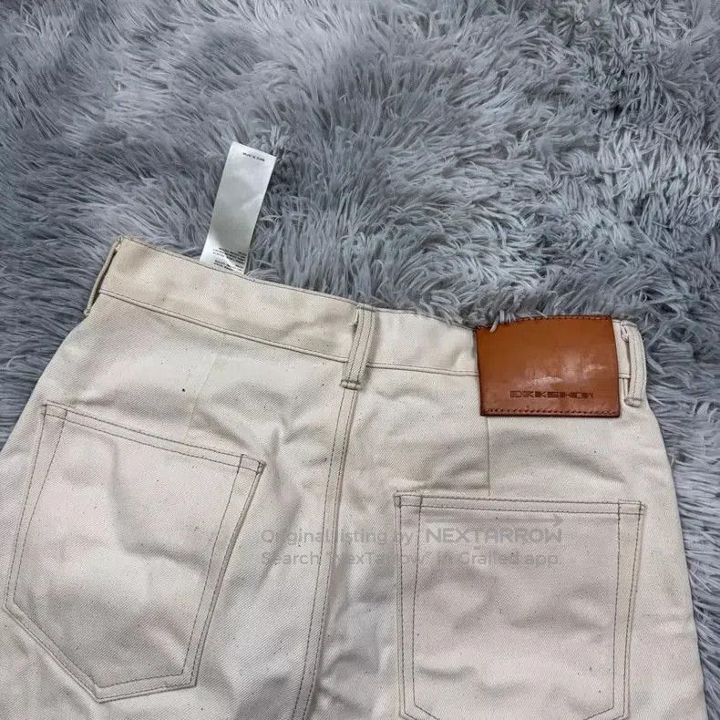 Rick Owens Rick Owens Bolan White Denim Pants. Size US 29 - 6 Thumbnail