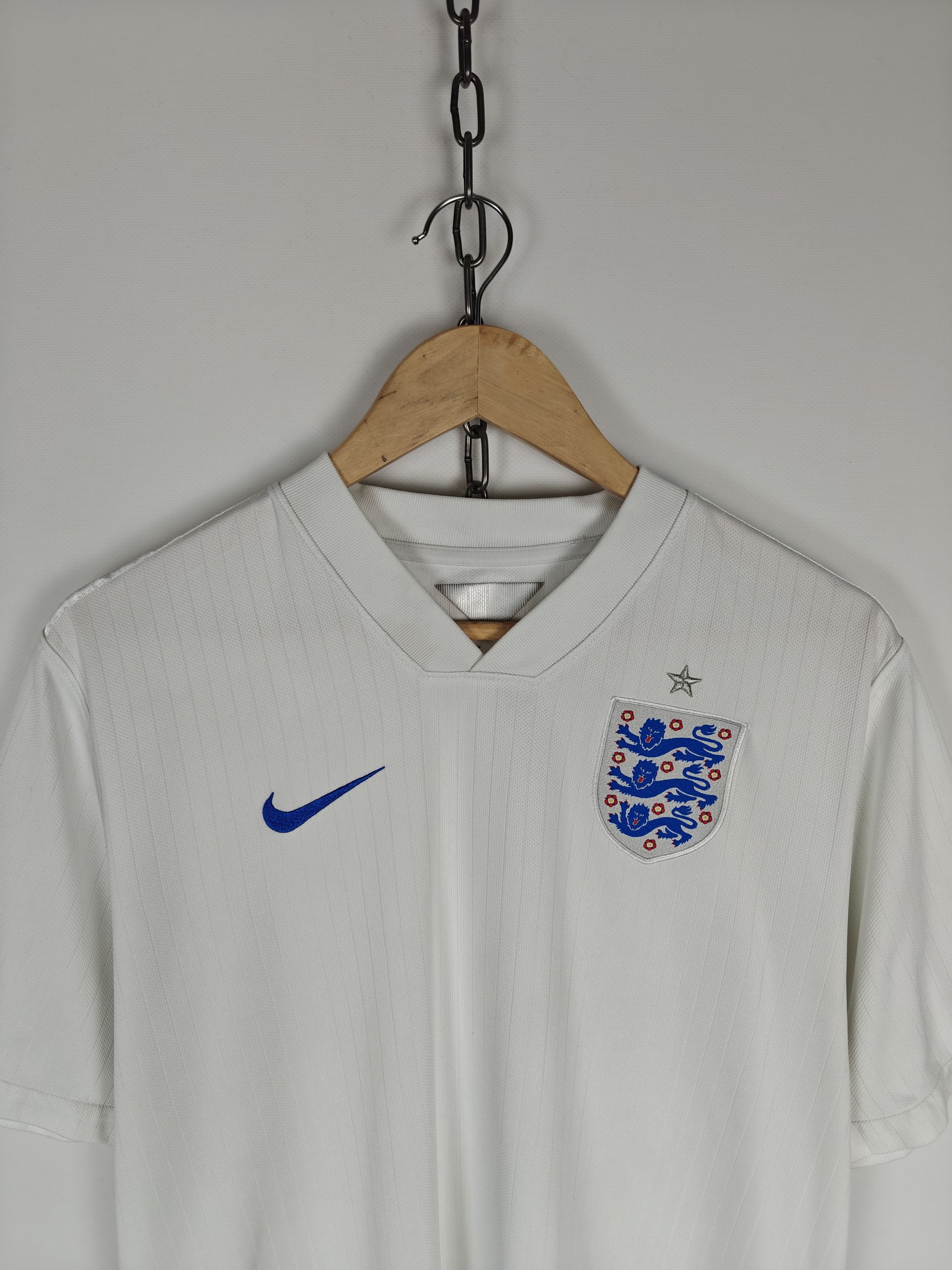 Nike Nike England Home Shirt White Dri-Fit Size L Official Size US L / EU 52-54 / 3 - 2 Thumbnail