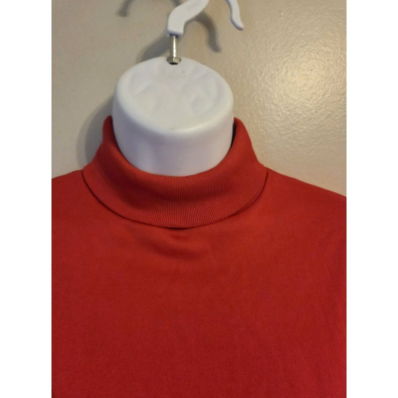 Vintage VINTAGE Montgomery Ward Red Turtleneck Long Sleeve Shirt Top Womens L 70s Size L / US 10 / IT 46 - 2 Thumbnail