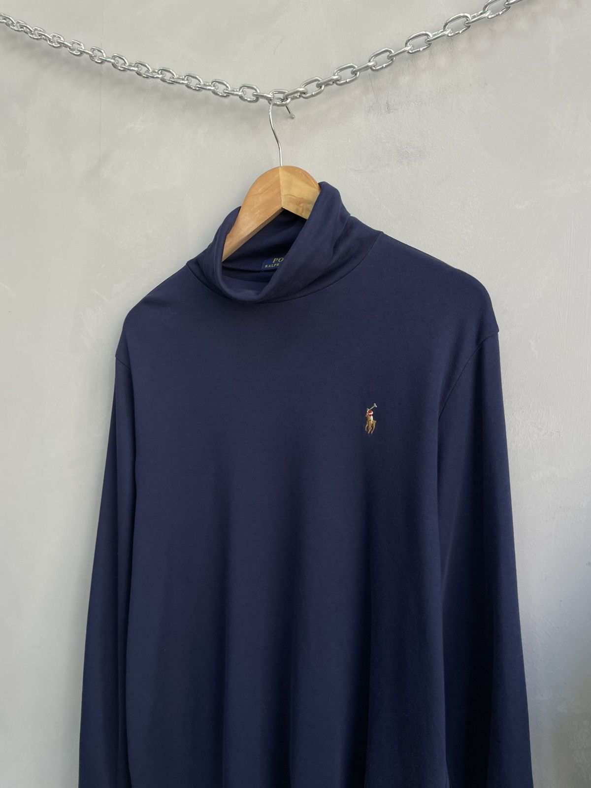 Polo Ralph Lauren Polo Ralph Lauren turtle neck y2k cotton sweater Size US M / EU 48-50 / 2 - 2 Thumbnail