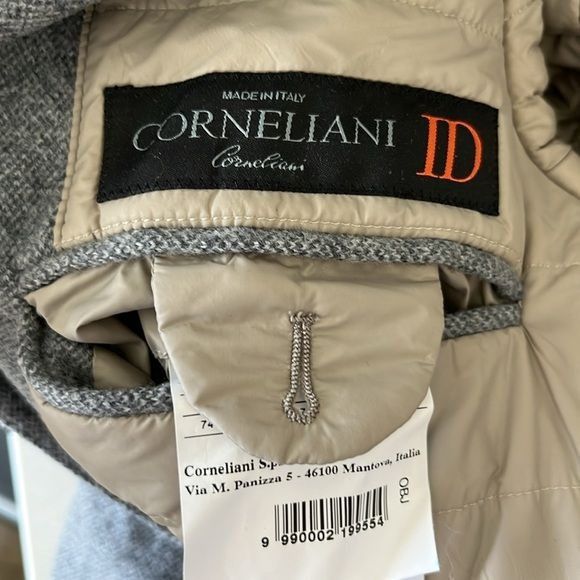 Corneliani Corneliani Quilted Wool Cashmere Blazer Size 40R - 12 Thumbnail