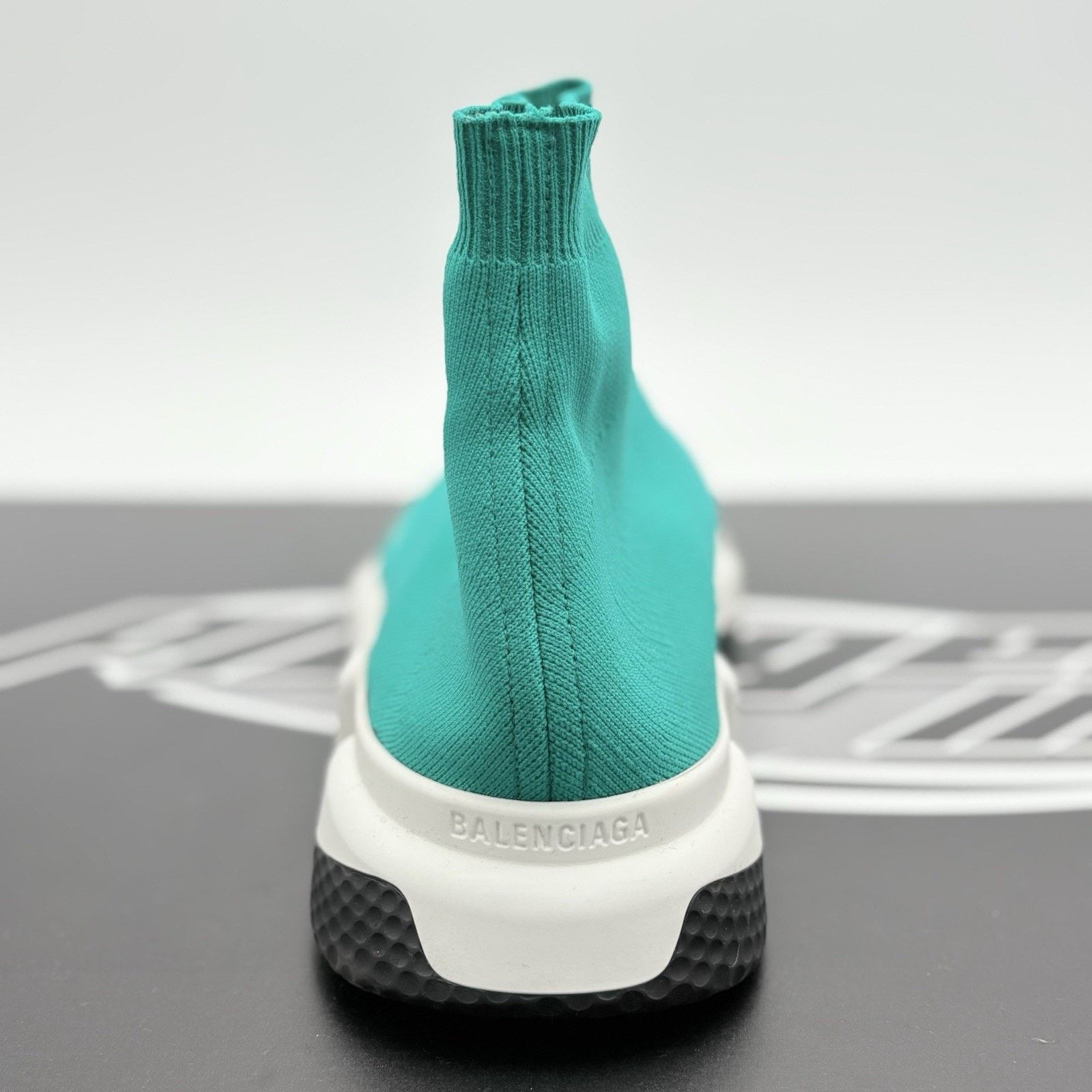 Balenciaga Balenciaga Speed Trainer ' Turquoise ' | GREAT CONDITION! Size US 11 / EU 44 - 9 Thumbnail