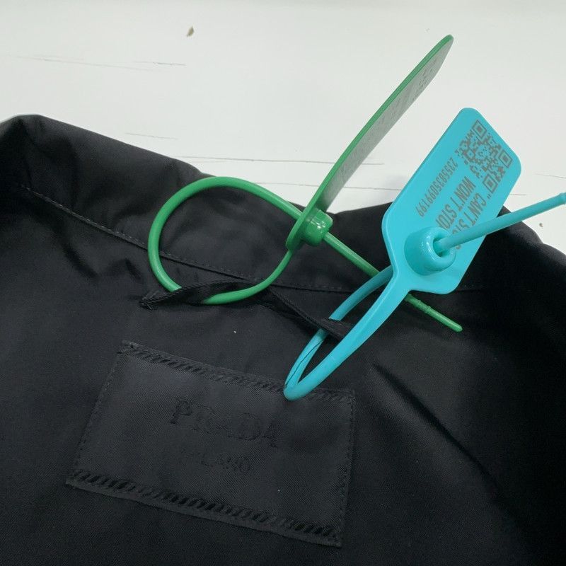 Prada Prada Black ZipUp Long Sleeve Jacket-2506 Size US M / EU 48-50 / 2 - 2 Thumbnail