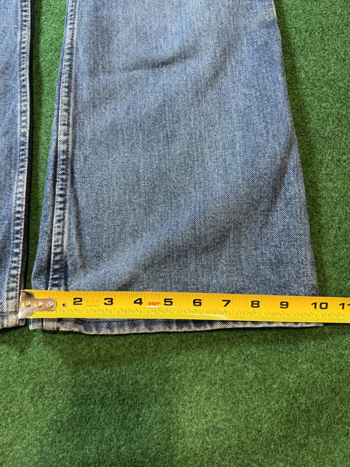 L.E.I. Vintage Y2K LEI Bootcut Flare Light Wash Regular Fit Jeans Size US 32 / EU 48 - 8 Thumbnail
