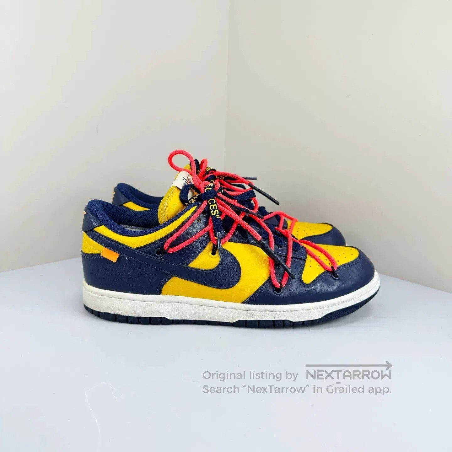 Nike Off-White x Nike Obsidian Dunk. Size US 9 / EU 42 - 4 Thumbnail