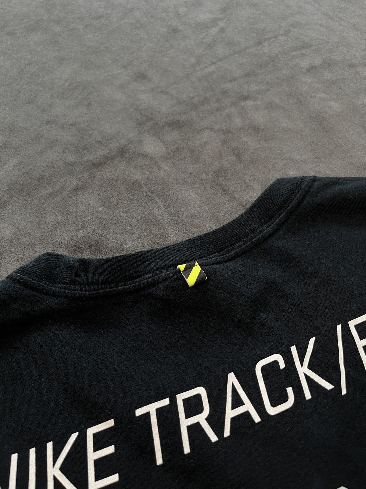 Nike Nike Sportswear RU Elongated Track Tee Black T-Shirt Medium Size US M / EU 48-50 / 2 - 2 Thumbnail
