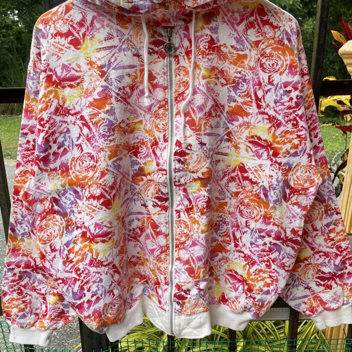 O'Neill 🔥Vintage 90s Oneill Multicolour Full Zipper Sweater Hoodie Size US M / EU 48-50 / 2 - 5 Thumbnail