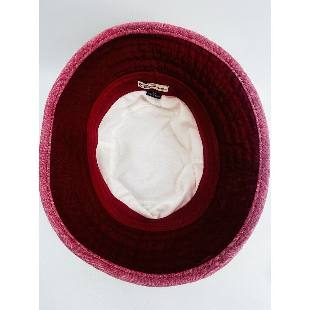 Original Penguin ORIGINAL PENGUIN Red Penguin Bucket Summer Sun Hat One Size Size ONE SIZE - 8 Thumbnail