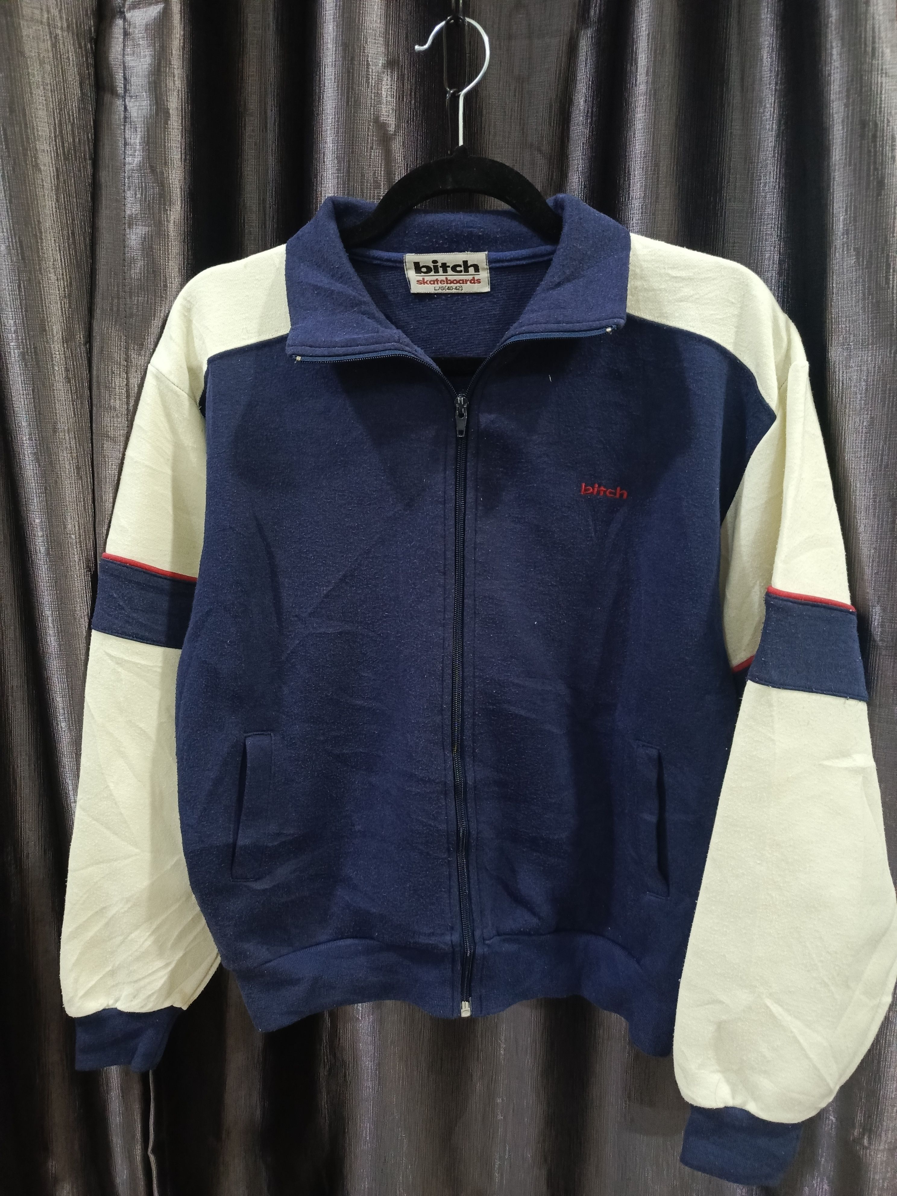 Vintage Bitch Skateboards full-zip track jacket Size US M / EU 48-50 / 2 - 1 Thumbnail