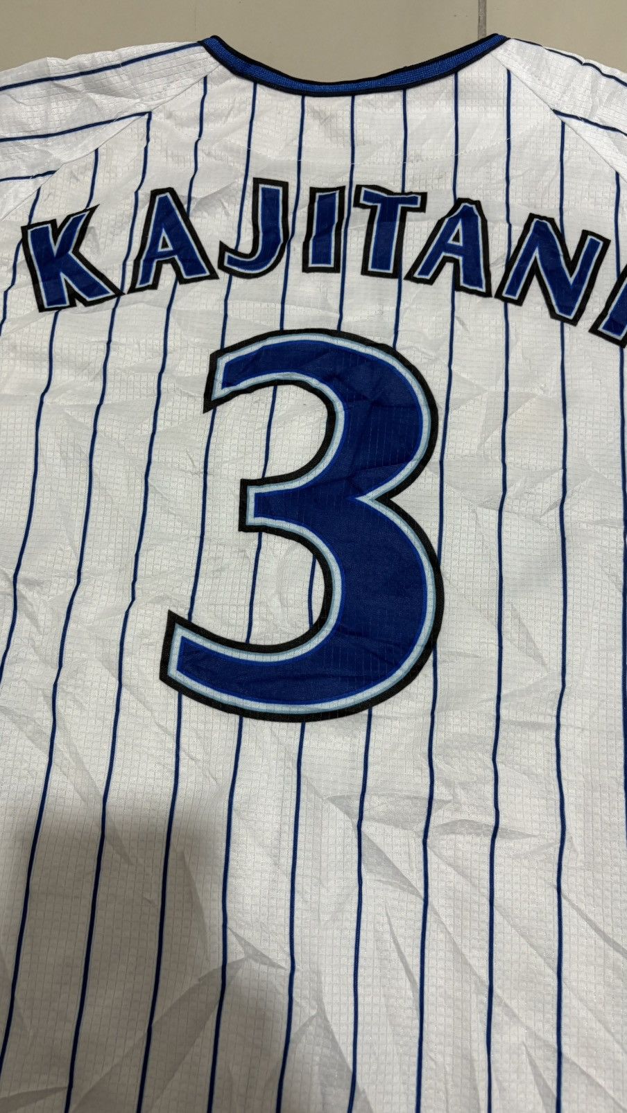 Japanese Brand Yokohama Dena Baystars Japanese Baseball Jersey kajitani Size US L / EU 52-54 / 3 - 7 Thumbnail