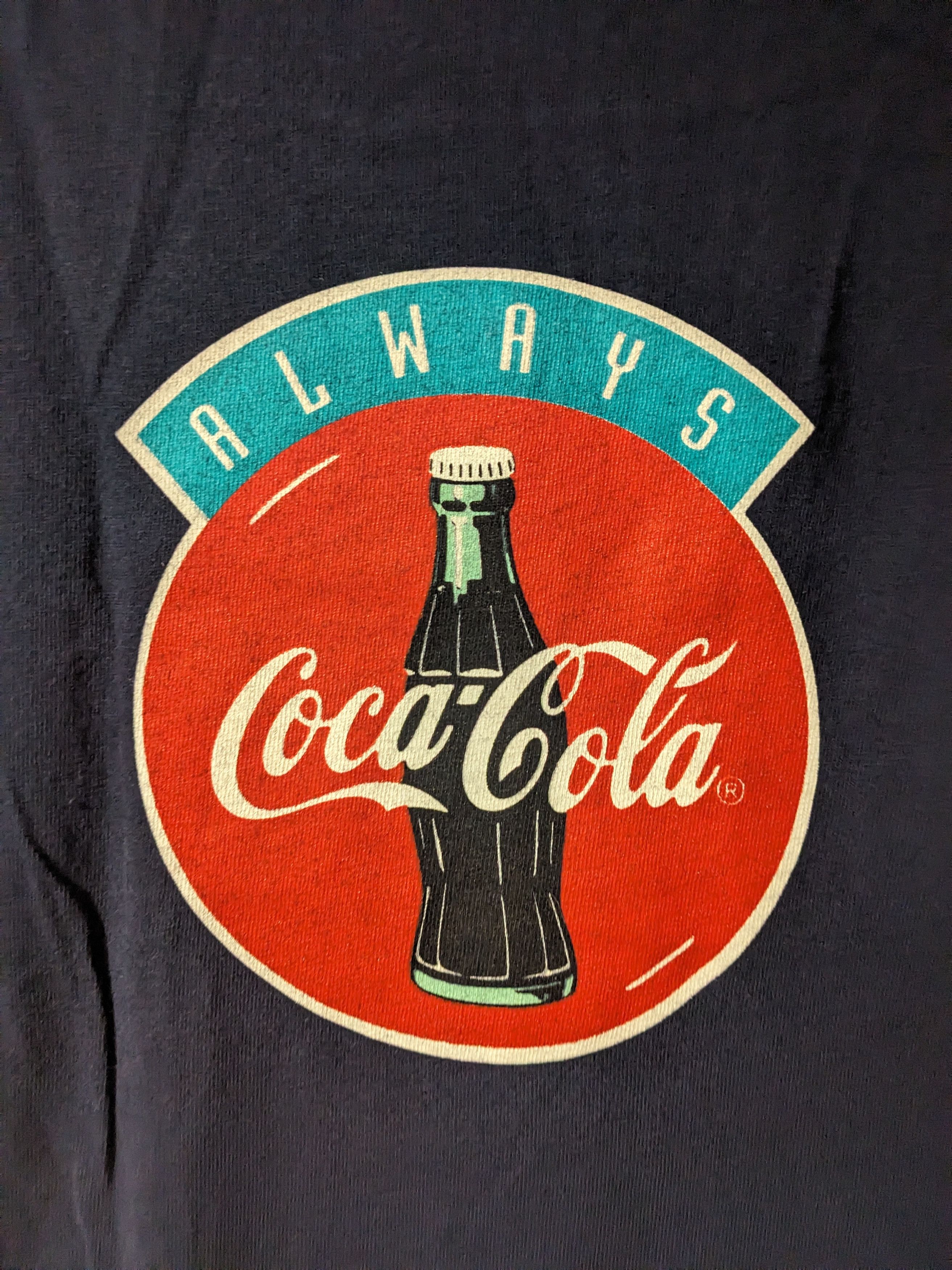 Coca Cola × Vintage Vintage 1994 Coca Cola Bear Always Cool Soda Medium T-Shirt Size US M / EU 48-50 / 2 - 7 Thumbnail