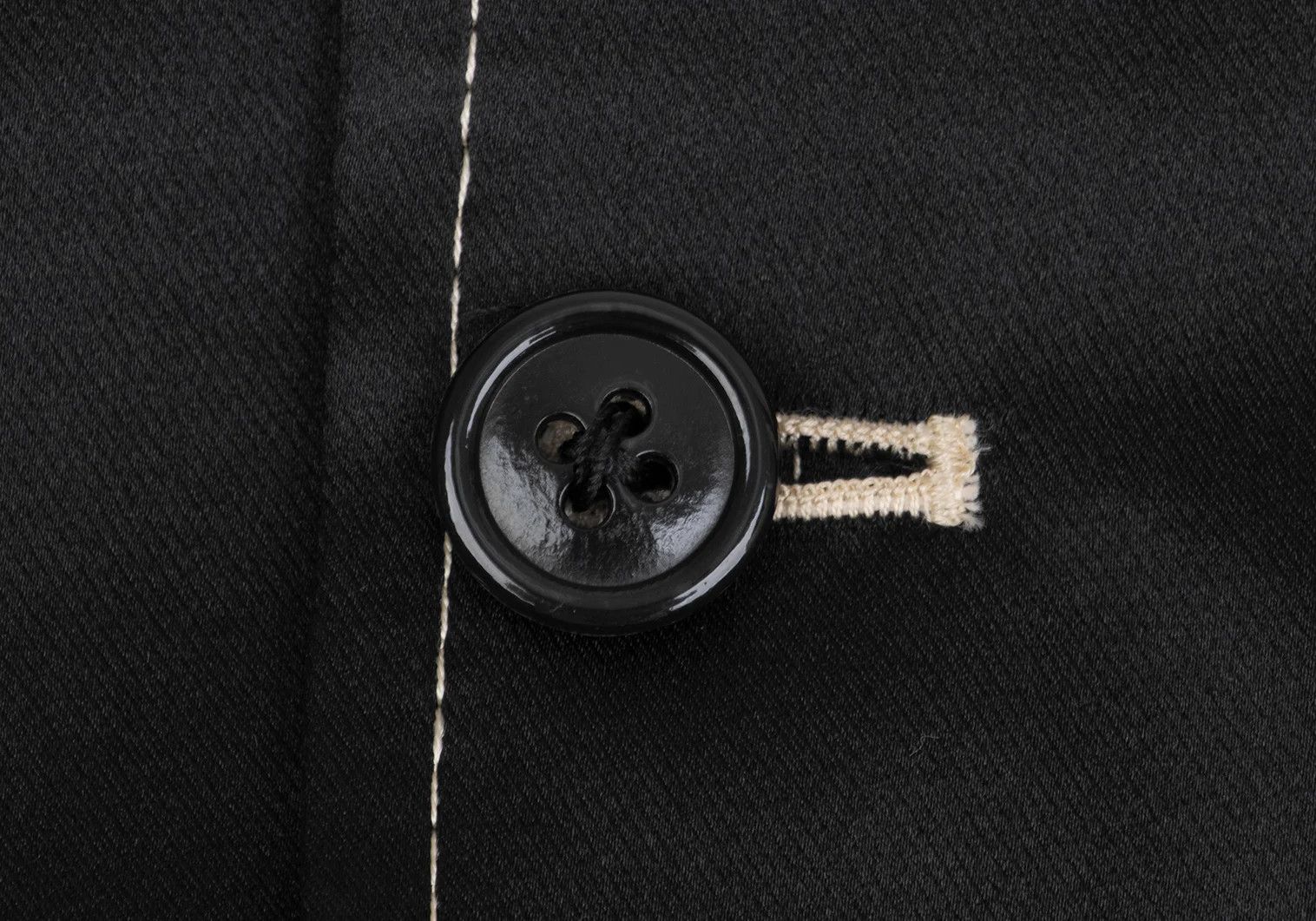Yohji Yamamoto Yohji Yamamoto Knit Panel Glossy Shirt Jacket Size US M / EU 48-50 / 2 - 5 Thumbnail