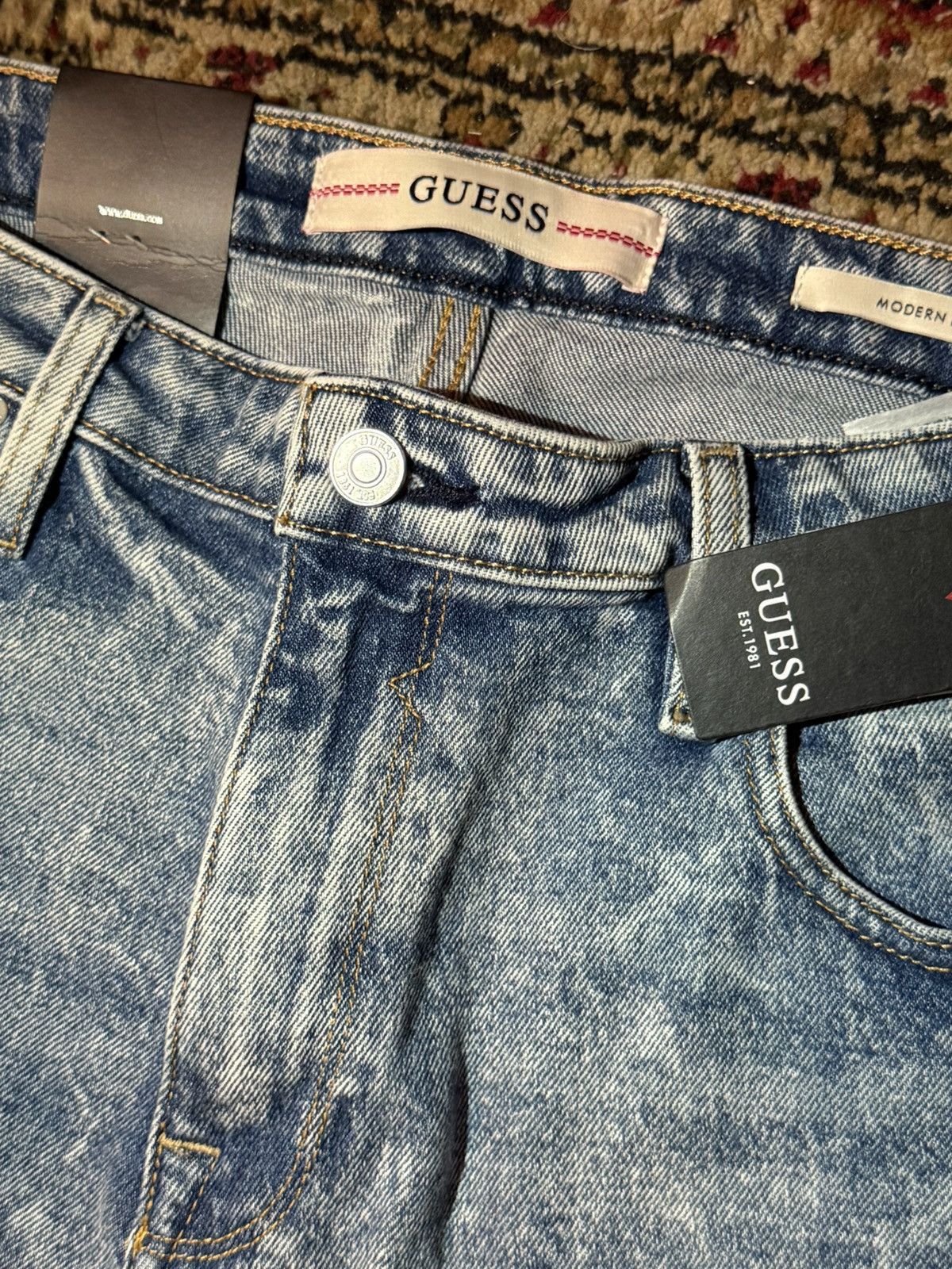 Guess Blue guess jeans Size US 33 - 3 Thumbnail