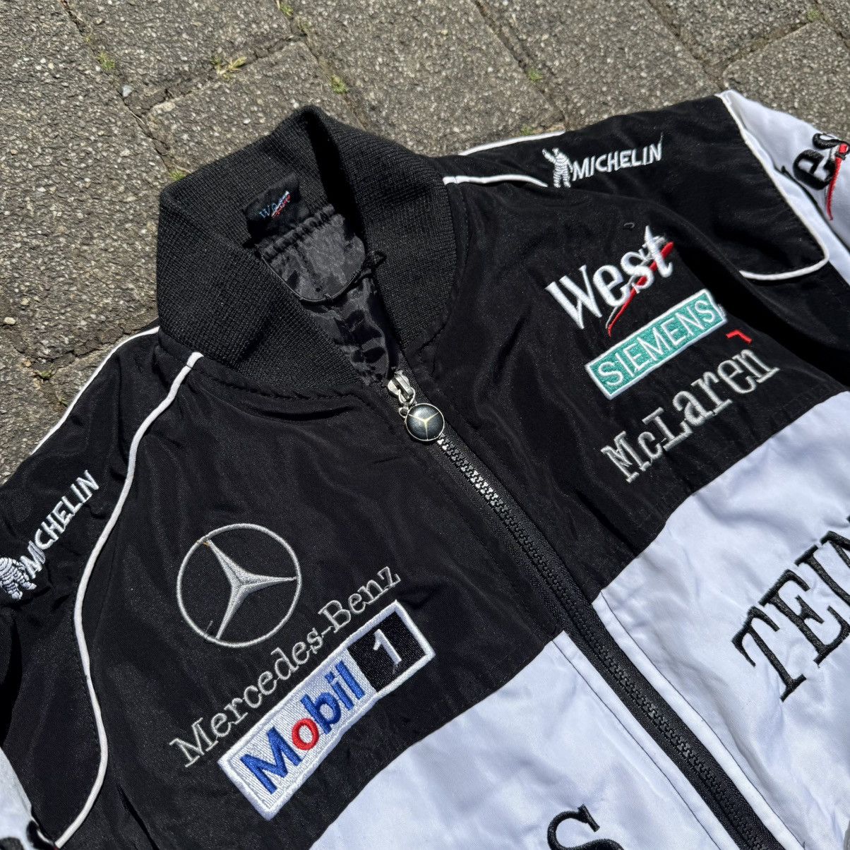 Vintage Vintage Racing Jacket Mercedes Mclaren Warsteiner Size US S / EU 44-46 / 1 - 4 Thumbnail