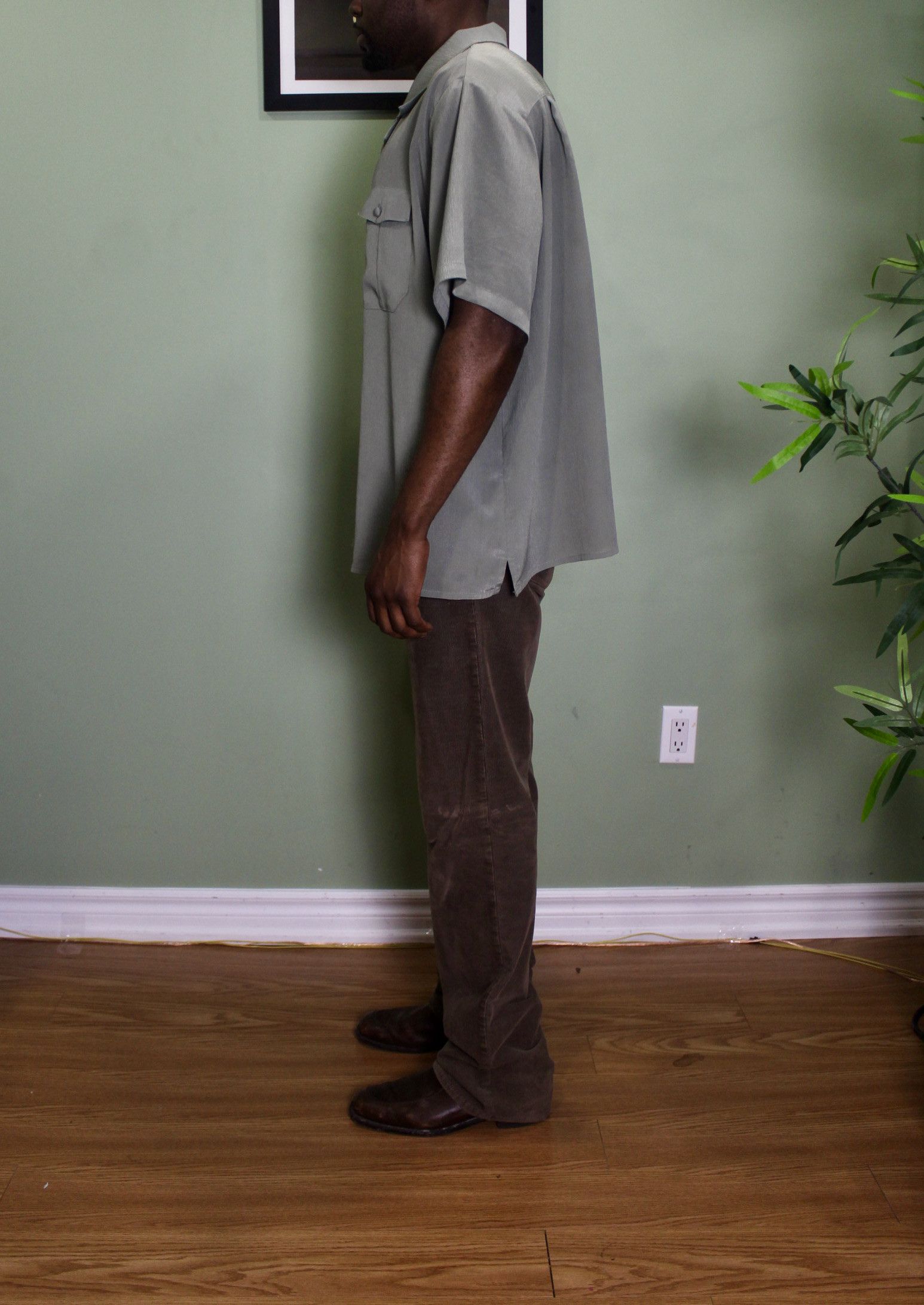 Gap Vintage 1990s Gap Corduroy Boot Cut Pants Size US 34 / EU 50 - 2 Thumbnail