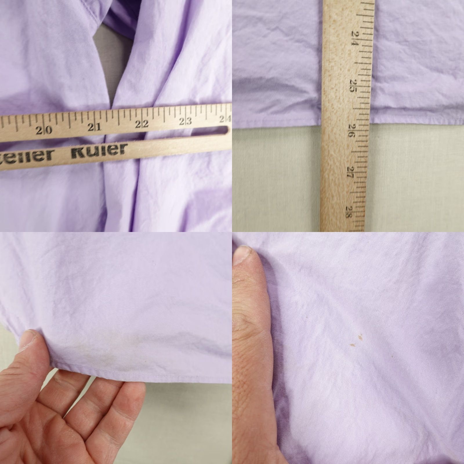Patagonia Vintage Patagonia Shirt Womens 10 Purple Lavender Snap Up Button-Up Collared Top Y2K Size L / US 10 / IT 46 - 8 Thumbnail