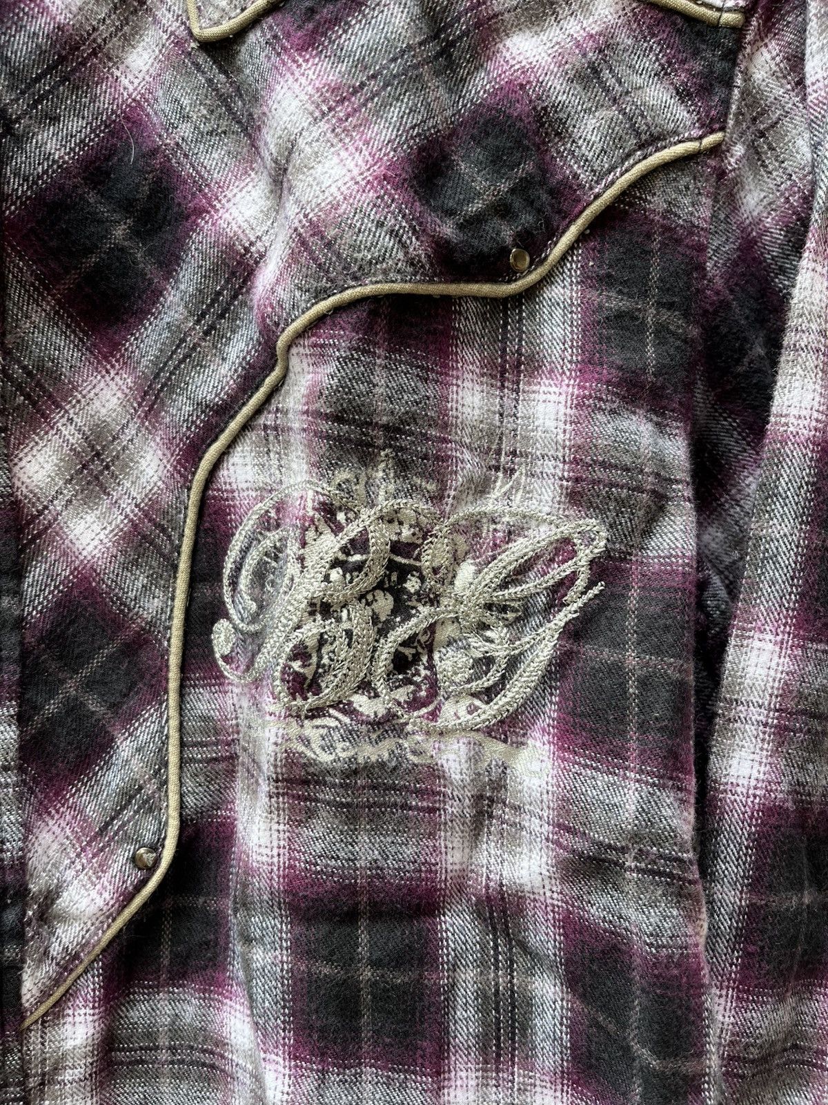 Japanese Brand Bernings Sho Plaid Embordered Logo Size US L / EU 52-54 / 3 - 5 Thumbnail