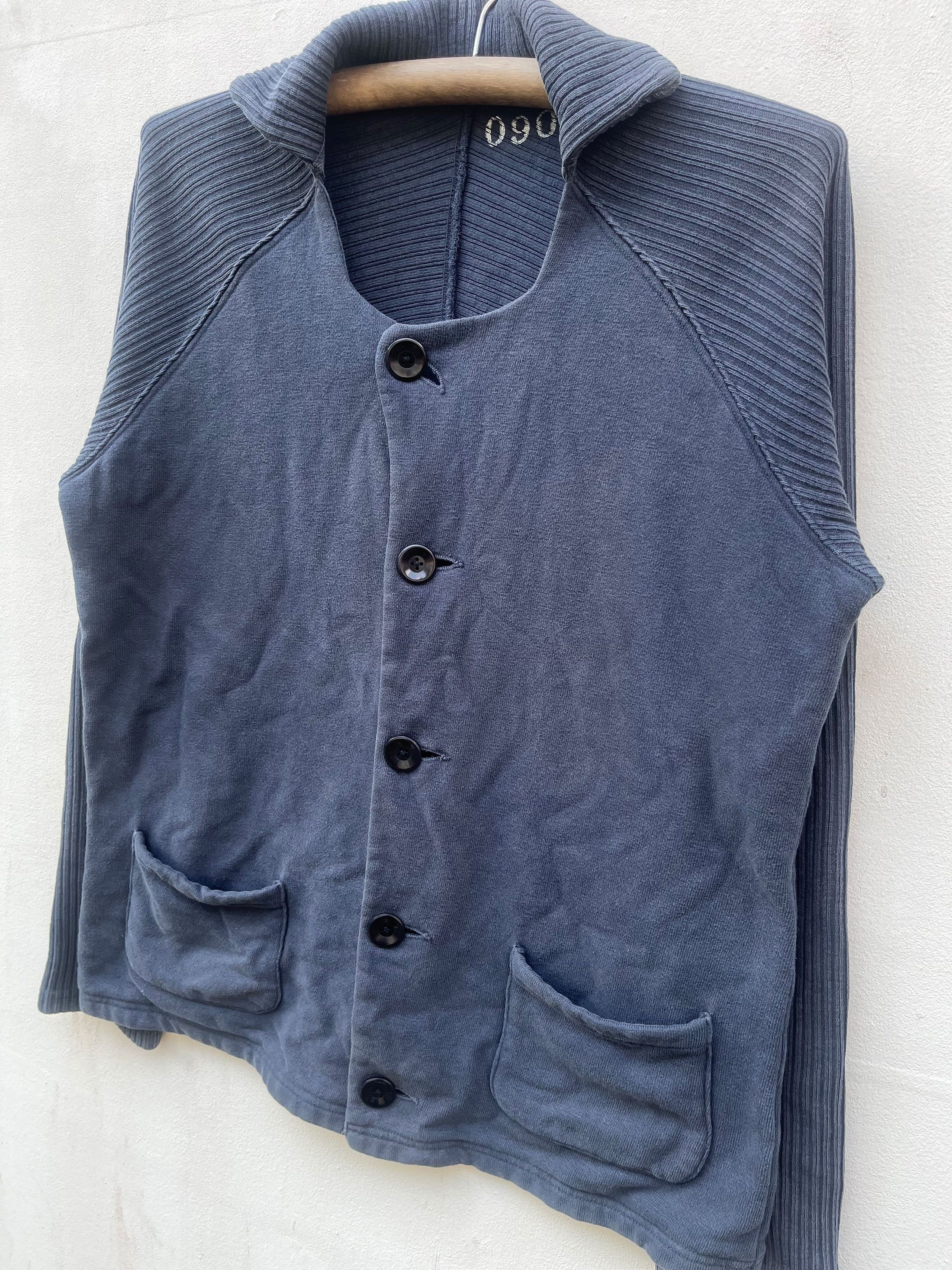 Kapital Kapital Cardigan Button Vintage USA Navy Miltary Styles Size US M / EU 48-50 / 2 - 2 Thumbnail