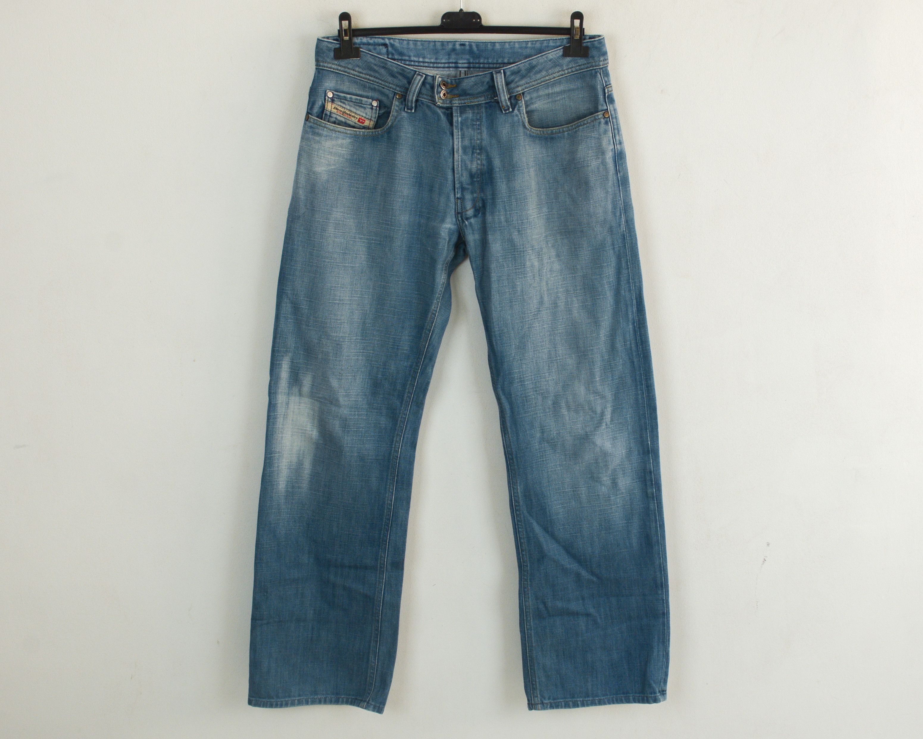 Diesel DIESEL Rabox W33 L32 Jeans Pants Trousers Regular Straight Size US 33 - 1 Thumbnail