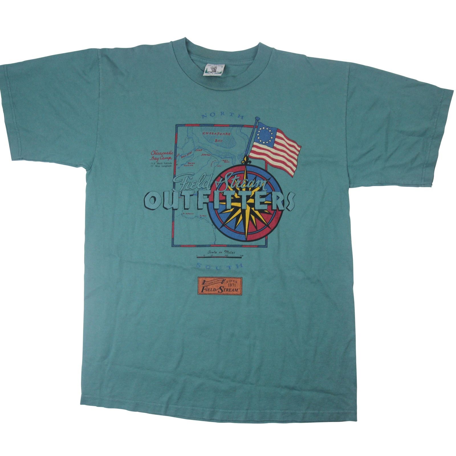 Field & Stream × Vintage Vintage Field & Stream Outfitters Graphic T Shirt Size US L / EU 52-54 / 3 - 1 Thumbnail