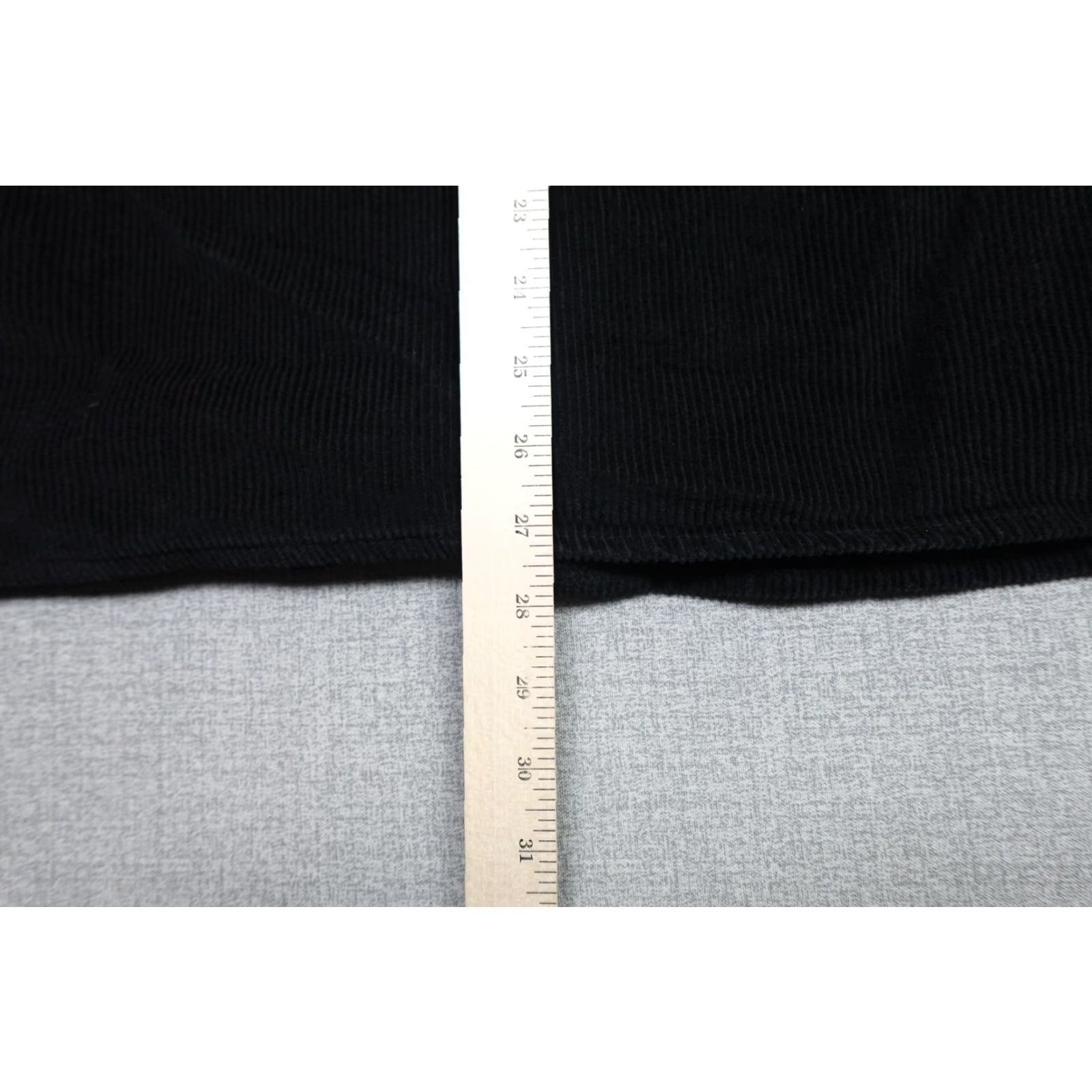Abercrombie & Fitch Abercrombie & Fitch Corduroy Jacket Mens XL Black Snap Front Long Sleeve Pockets Size US XL / EU 56 / 4 - 7 Thumbnail