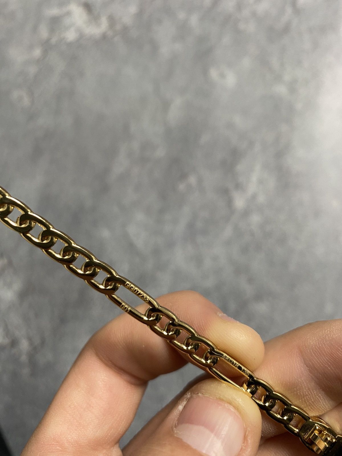 Gucci Gucci GG0723S 001 Sunglasses Square Gold Chain Temple Size ONE SIZE - 14 Thumbnail
