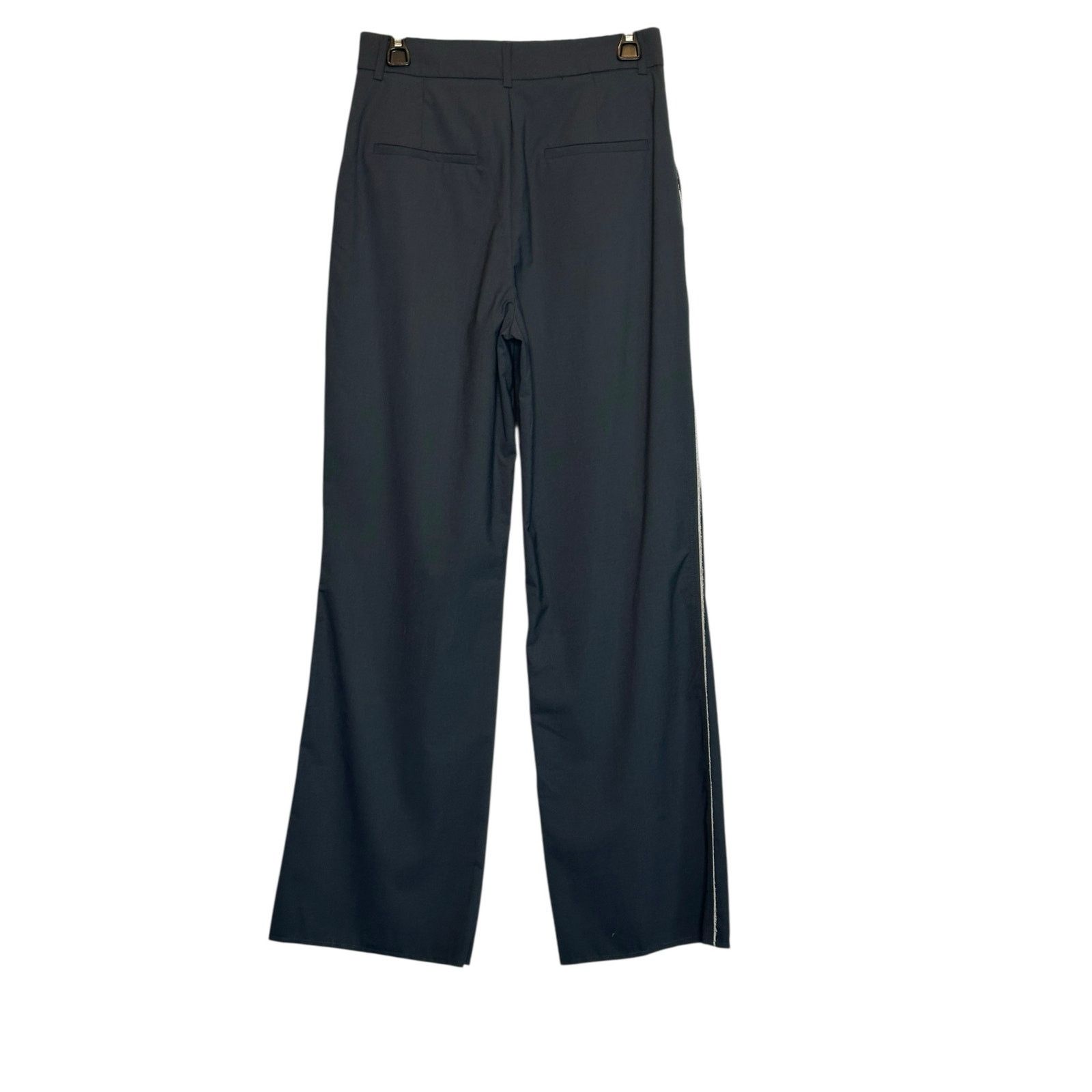 Zara Zara gray pleated high waist pants size XS Size 28" / US 6 / IT 42 - 15 Thumbnail