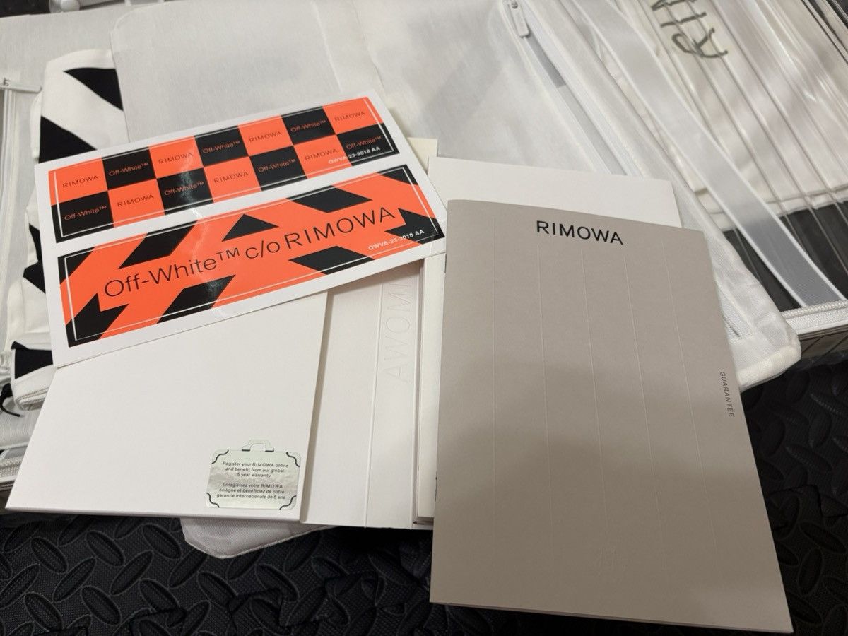 Off-White Off-White x Rimowa See Through 47L Luggage Case Size ONE SIZE - 16 Thumbnail