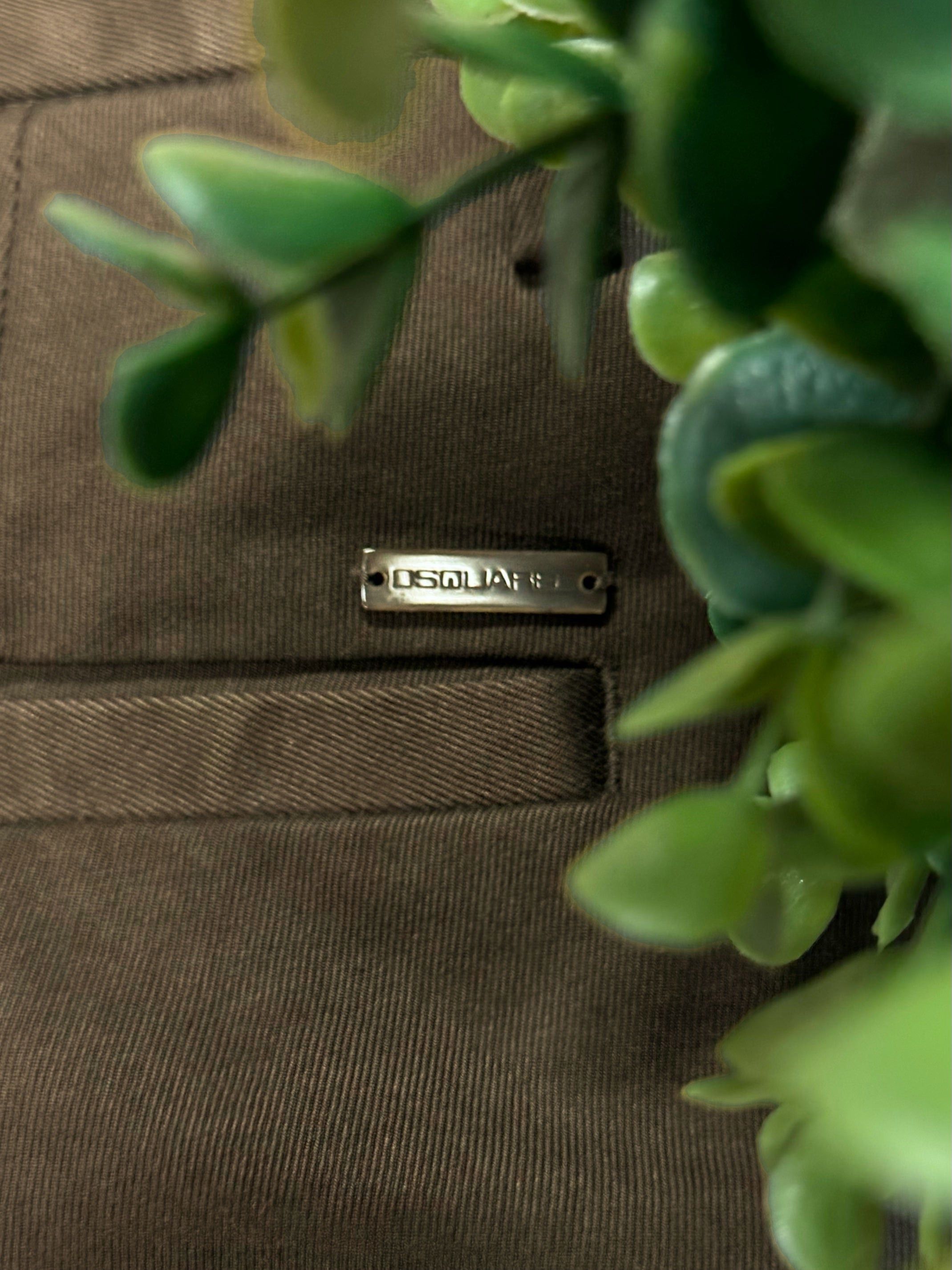 Dsquared2 2000s Dsquared2 ‘Cargo Pocket’ Brown Slim/Skinny Pants Size US 32 / EU 48 - 5 Thumbnail
