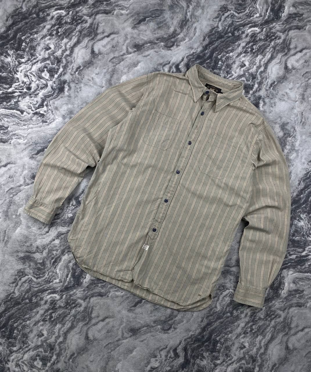 RRL Ralph Lauren Ralph Lauren RRL Shirt Buttons Long Sleeve Men Size M Beige Size US M / EU 48-50 / 2 - 1 Thumbnail