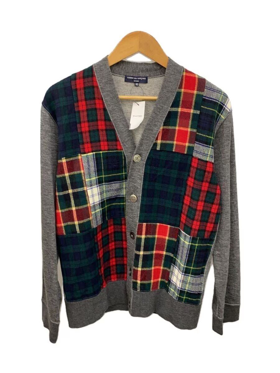 Patchwork Knit Cardigan