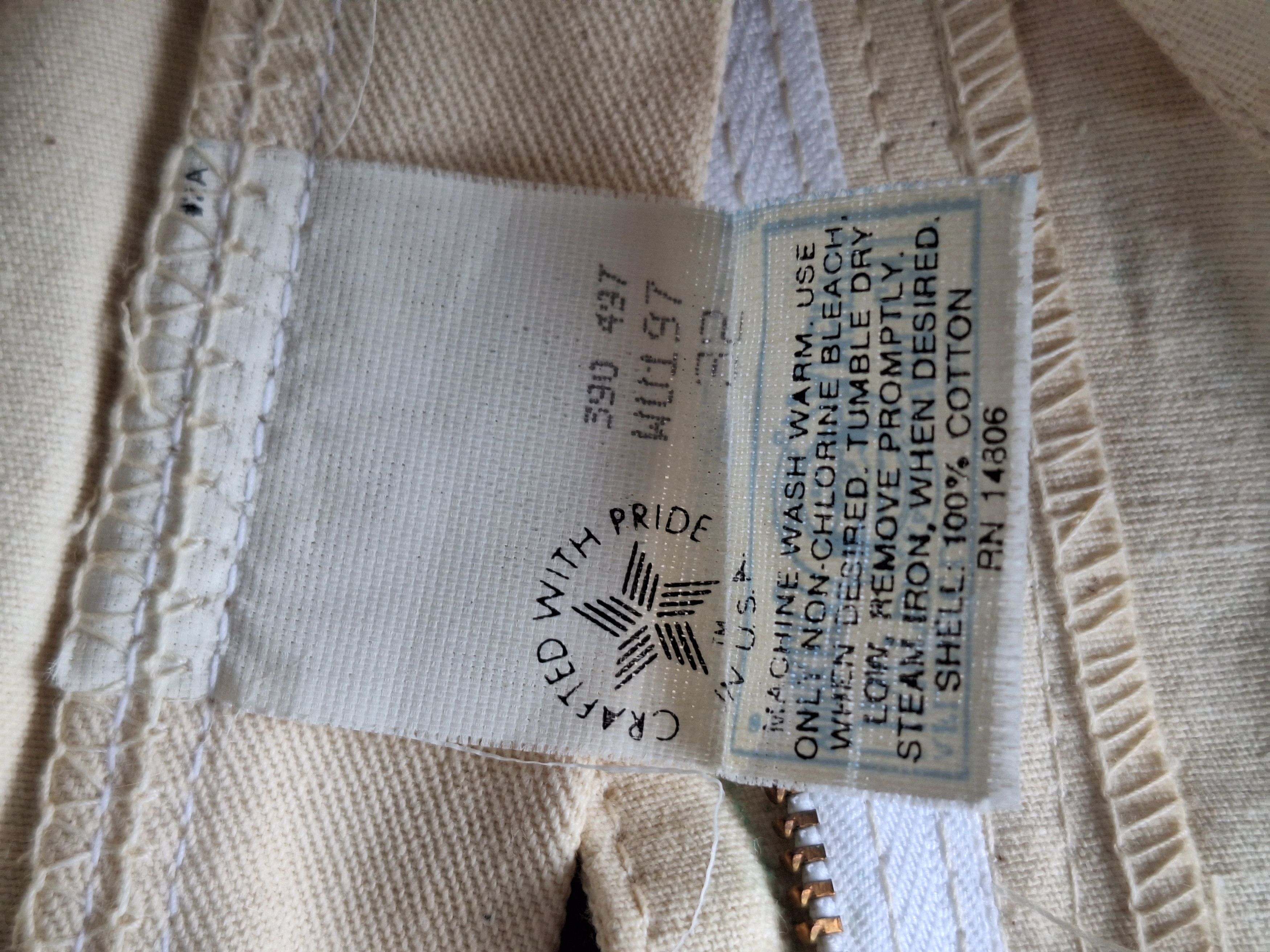 Carhartt × Vintage Vintage Carhartt Carpenter 100 years 1889-1989 Size US 32 / EU 48 - 9 Thumbnail