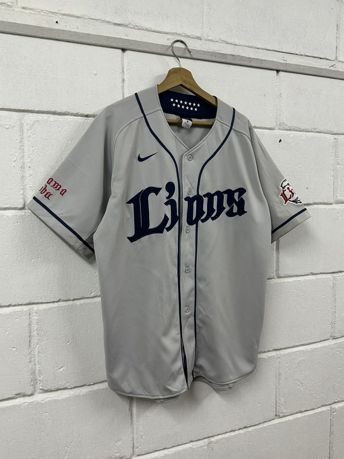 Nike Nike Lions Saitama Seibu Baseball Jersey Shirt Size US XL / EU 56 / 4 - 2 Thumbnail