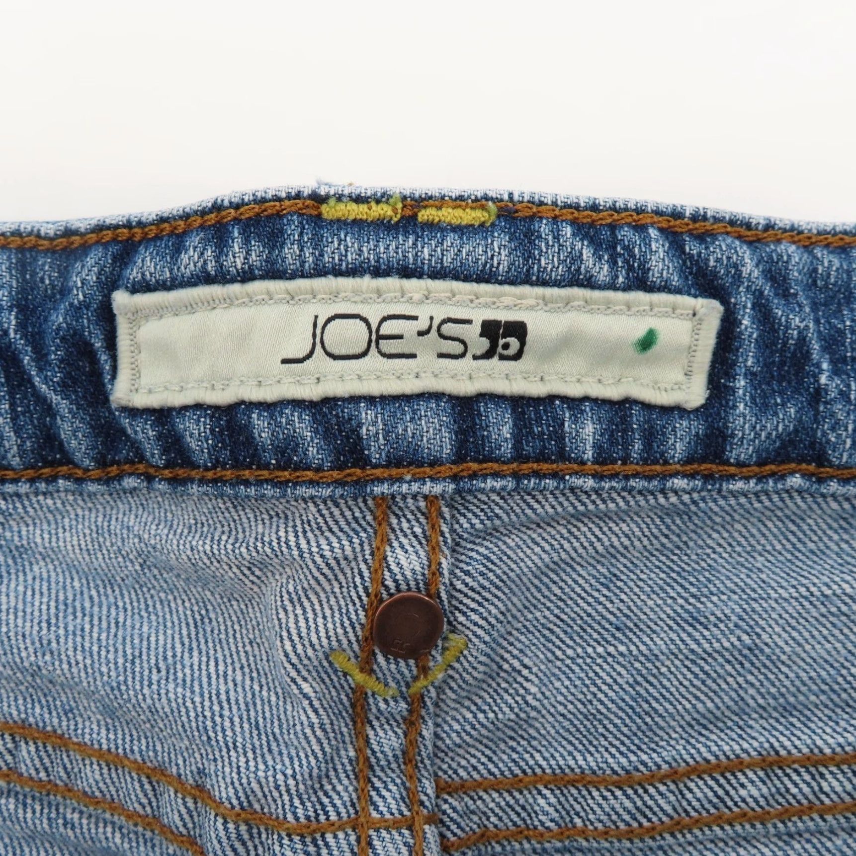 Vintage Joes Jeans Womens Jeans 30 Light Blue Denim 5-Pocket Bootcut Straight Leg Hem Blue Jeans Womens 30 Size 30" / US 8 / IT 44 - 7 Thumbnail