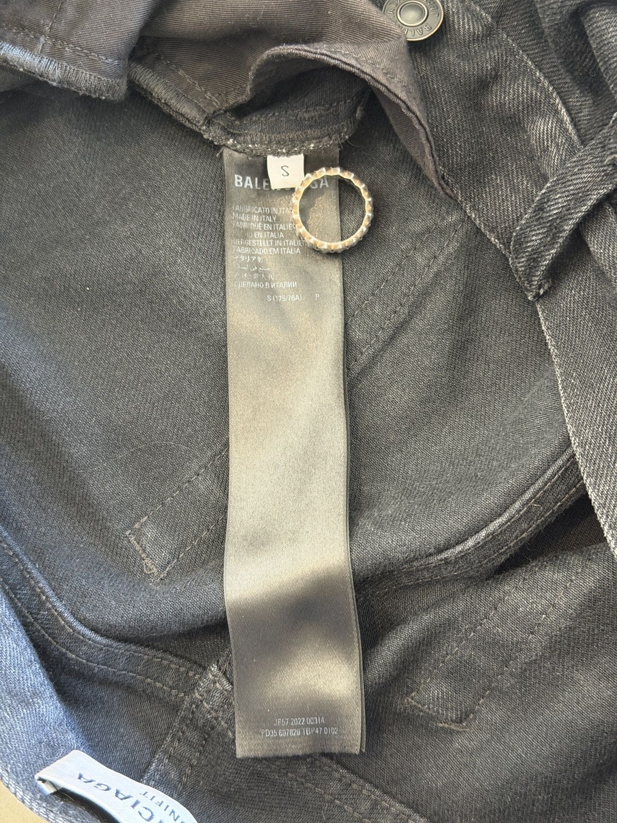Balenciaga Balenciaga black lost tape denim Size US 34 / EU 50 - 8 Thumbnail