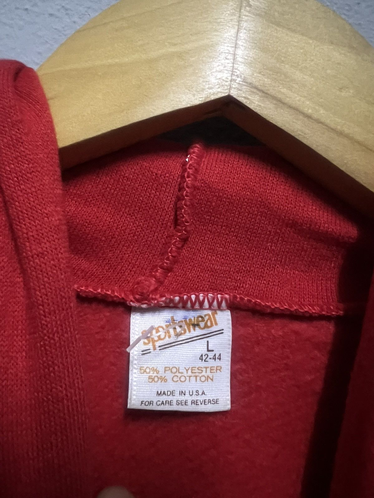 NFL Vintage 80s San Francisco 49ers Hoodie Sweatshirt Size US L / EU 52-54 / 3 - 9 Thumbnail