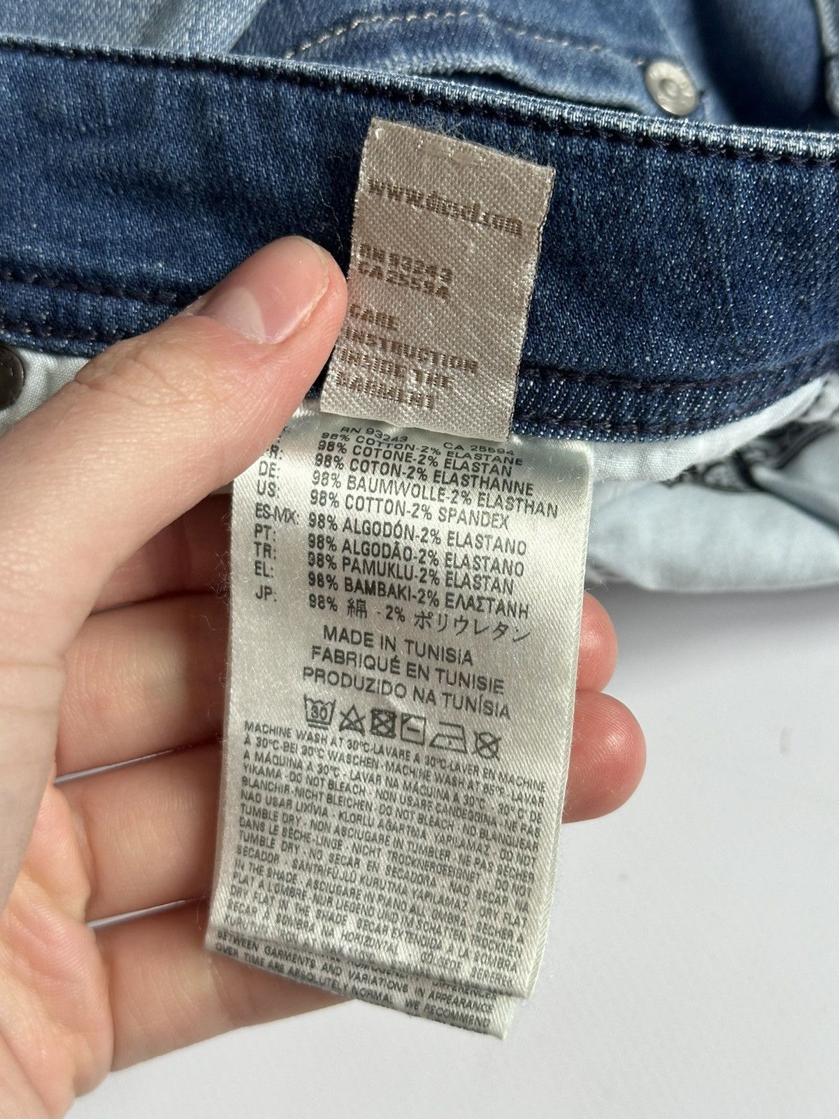 Diesel Vintage Y2K Diesel Larkee Faded Denim Jeans Size W29 L32 Size US 29 - 15 Thumbnail