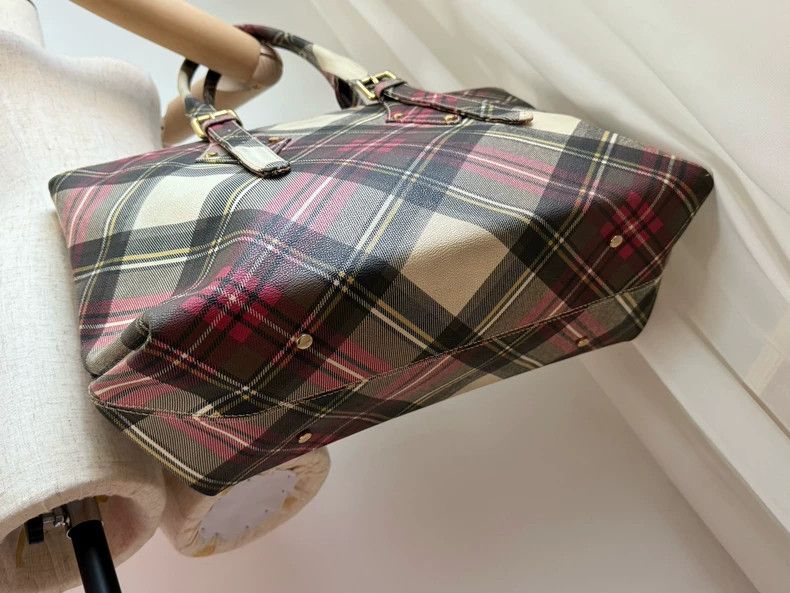 Vivienne Westwood Vivienne Westwood Mid-old vintage checked briefcase Size ONE SIZE - 5 Thumbnail