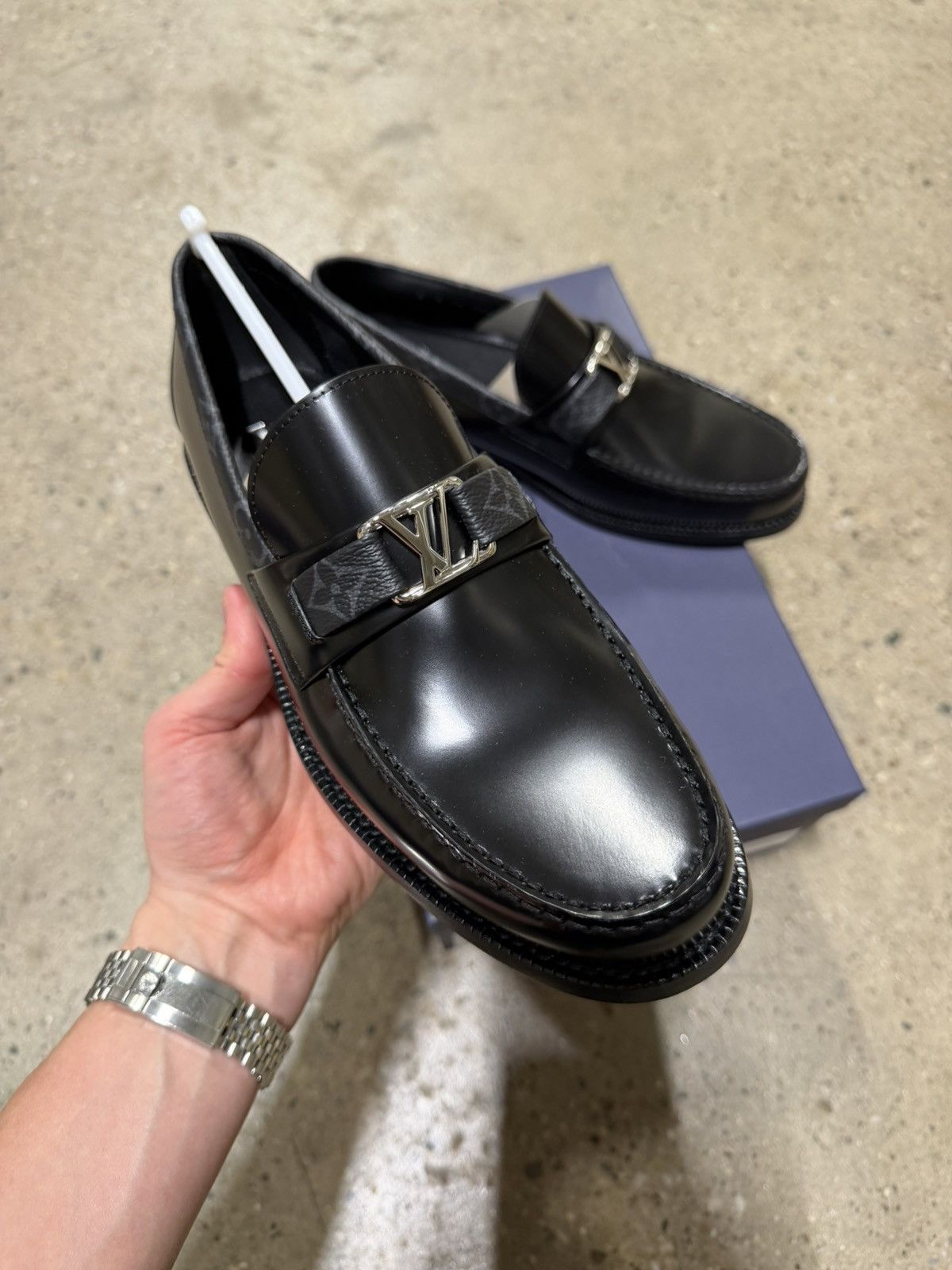 Louis Vuitton Louis Vuitton Major Monogram Ecplise Loafers NEW 1250$ Size US 7 / EU 40 - 2 Thumbnail