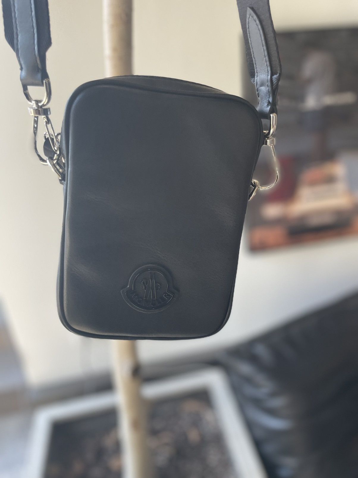 Moncler Moncler Leather Cross Body Bag Size ONE SIZE - 4 Thumbnail