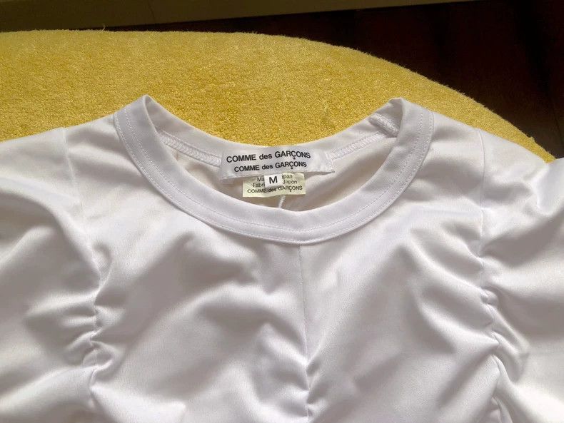 Comme des Garcons Comme Des Garcons Wrinkled round neck top T-shirt 2503-Nex Size M / US 6-8 / IT 42-44 - 2 Thumbnail